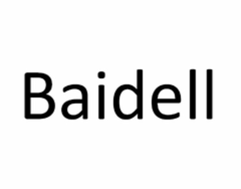 BAIDELL Logo (USPTO, 26.07.2019)