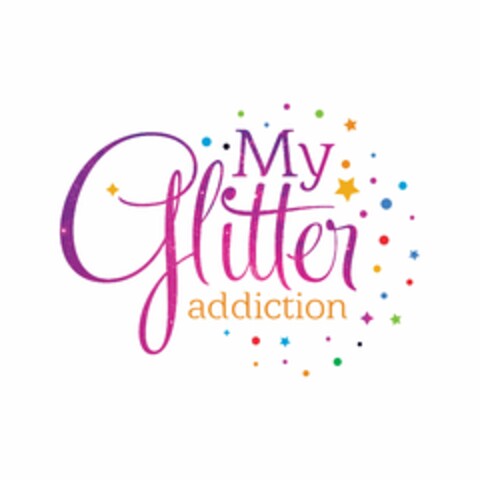 MY GLITTER ADDICTION Logo (USPTO, 20.01.2020)