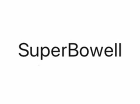 SUPERBOWELL Logo (USPTO, 03/06/2020)