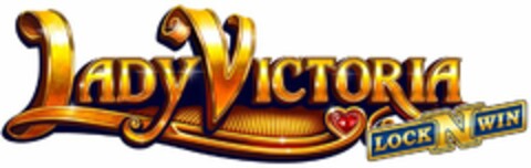 LADY VICTORIA LOCK 'N' WIN Logo (USPTO, 29.04.2020)