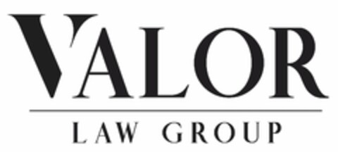 VALOR LAW GROUP Logo (USPTO, 19.05.2020)