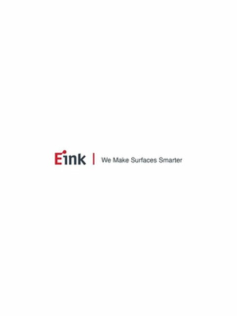 E INK WE MAKE SURFACES SMARTER Logo (USPTO, 12.06.2020)