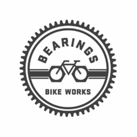 BEARINGS BIKE WORKS Logo (USPTO, 09/18/2020)