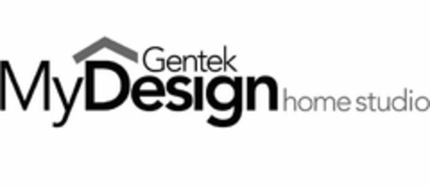 GENTEK MY DESIGN HOME STUDIO Logo (USPTO, 01/13/2009)