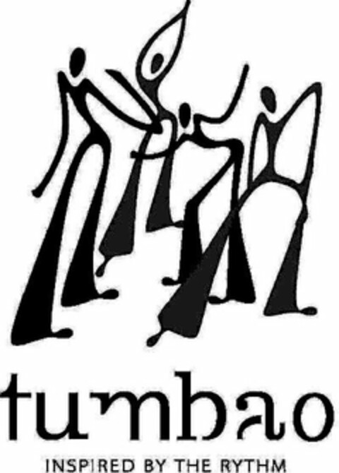 TUMBAO INSPIRED BY THE RYTHM Logo (USPTO, 16.01.2009)