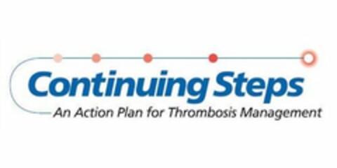 CONTINUING STEPS AN ACTION PLAN FOR THROMBOSIS MANAGEMENT Logo (USPTO, 11.02.2009)