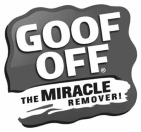 GOOF OFF THE MIRACLE REMOVER! Logo (USPTO, 04/21/2009)