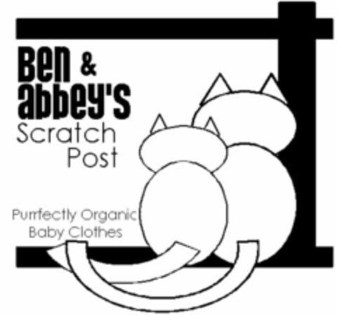 BEN & ABBEY'S SCRATCH POST Logo (USPTO, 05.01.2010)