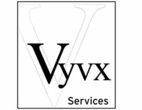 V VYVX SERVICES Logo (USPTO, 31.03.2010)