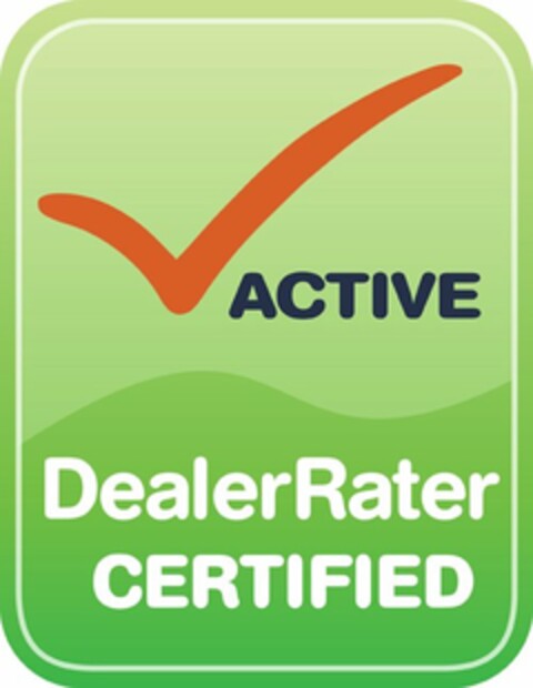 ACTIVE DEALERRATER CERTIFIED Logo (USPTO, 05.08.2010)