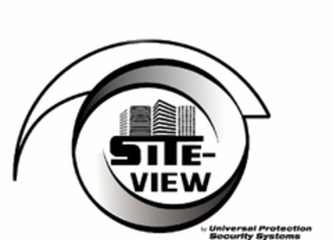 SITE-VIEW BY UNIVERSAL PROTECTION SECURITY SYSTEMS Logo (USPTO, 05.08.2010)