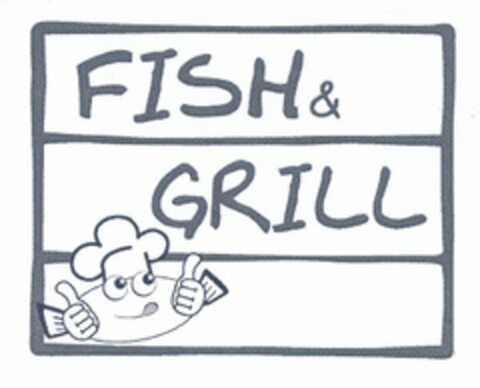 FISH & GRILL Logo (USPTO, 08.10.2010)