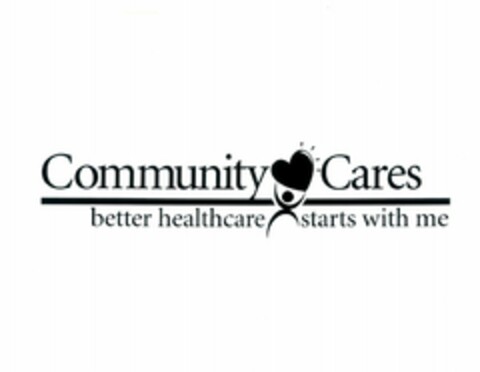 COMMUNITY CARES BETTER HEALTHCARE STARTS WITH ME Logo (USPTO, 26.05.2011)