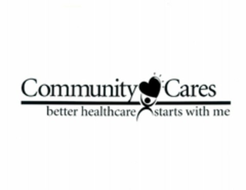 COMMUNITY CARES BETTER HEALTHCARE STARTS WITH ME Logo (USPTO, 05/26/2011)