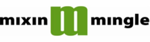 MIXIN M MINGLE Logo (USPTO, 06/16/2011)