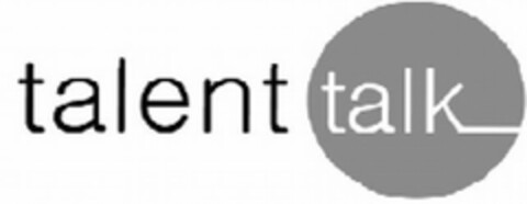 TALENT TALK Logo (USPTO, 11.07.2011)