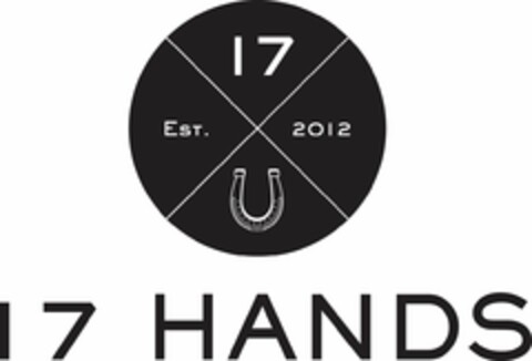 17 EST. 2011 17 HANDS Logo (USPTO, 10.02.2012)