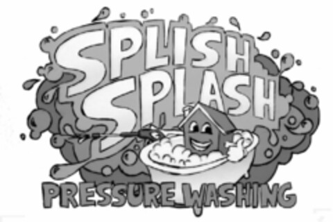 SPLISH SPLASH PRESSURE WASHING Logo (USPTO, 05/24/2012)