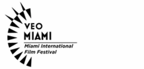 VEO MIAMI MIAMI INTERNATIONAL FILM FESTIVAL Logo (USPTO, 10.07.2012)