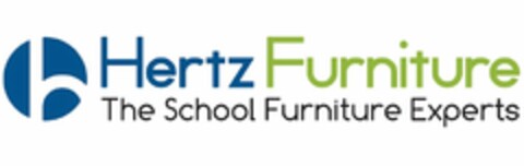 H HERTZ FURNITURE THE SCHOOL FURNITURE EXPERTS Logo (USPTO, 01/25/2013)