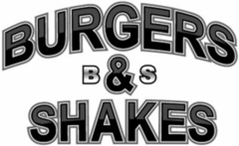BURGERS B&S SHAKES Logo (USPTO, 07.03.2013)
