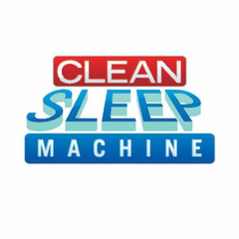 CLEAN SLEEP MACHINE Logo (USPTO, 04/02/2013)