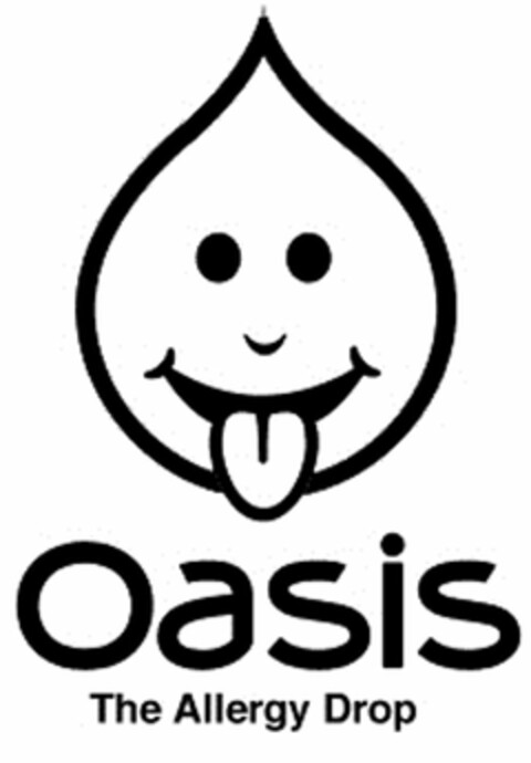 OASIS THE ALLERGY DROP Logo (USPTO, 02.04.2013)