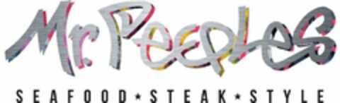 MR. PEEPLES SEAFOOD STEAK STYLE Logo (USPTO, 11.10.2013)