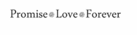 PROMISE LOVE FOREVER Logo (USPTO, 12/12/2013)