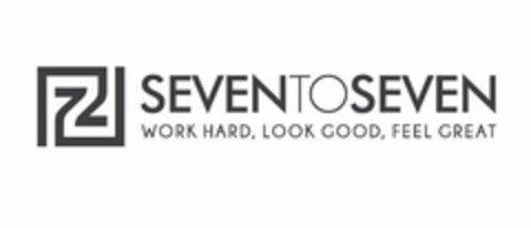 77 SEVENTOSEVEN WORK HARD, LOOK GOOD, FEEL GREAT Logo (USPTO, 13.03.2014)