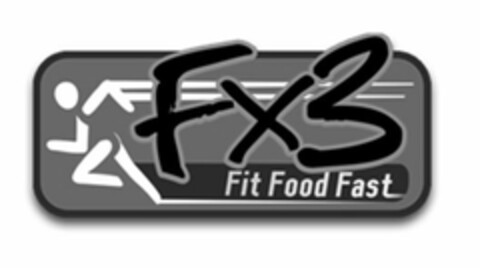 FIT FOOD FAST F X THREE Logo (USPTO, 23.05.2014)