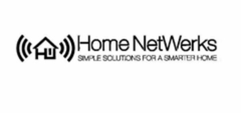 HW HOME NETWERKS SIMPLE SOLUTIONS FOR A SMARTER HOME Logo (USPTO, 07.10.2014)