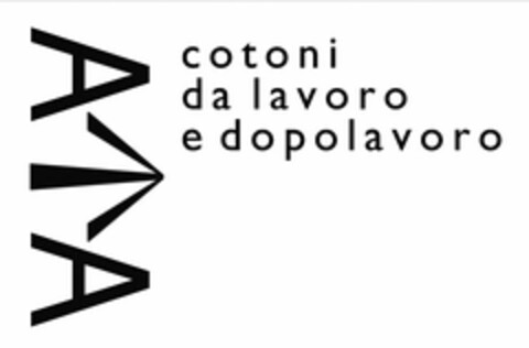 AA COTONI DA LAVORO E DOPOLAVORO Logo (USPTO, 11/26/2014)