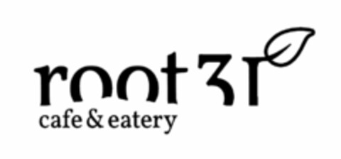 ROOT31 CAFE & EATERY Logo (USPTO, 15.05.2015)