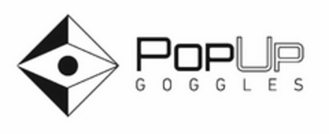 POPUP GOGGLES Logo (USPTO, 15.06.2015)