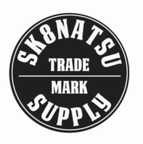 SK8NATSU SUPPLY TRADE MARK Logo (USPTO, 03.12.2015)