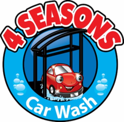 4 SEASONS CAR WASH Logo (USPTO, 16.03.2016)