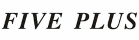 FIVE PLUS Logo (USPTO, 09/19/2016)