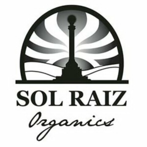 SOL RAIZ ORGANICS Logo (USPTO, 10/17/2016)