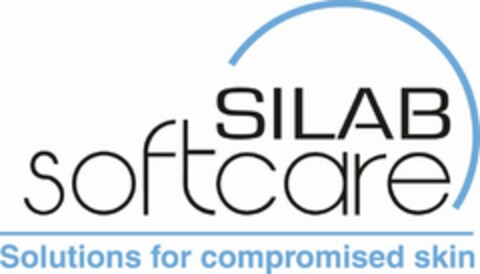 SILAB SOFTCARE SOLUTIONS FOR COMPROMISED SKIN Logo (USPTO, 24.01.2017)