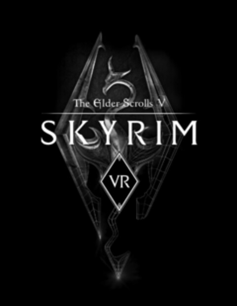 VR THE ELDER SCROLLS V SKYRIM Logo (USPTO, 02.10.2017)