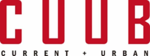 CUUB CURRENT+URBAN Logo (USPTO, 10.11.2017)