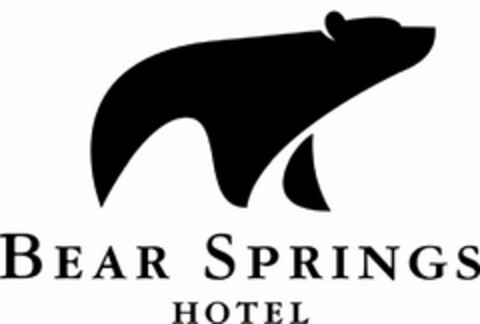 BEAR SPRINGS HOTEL Logo (USPTO, 29.05.2018)