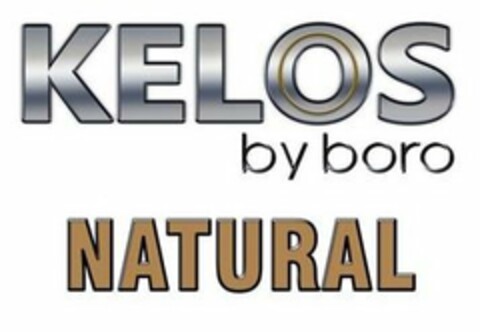 KELOS BY BORO NATURAL Logo (USPTO, 06/22/2018)