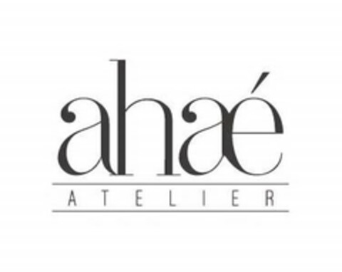 AHAÉ ATELIER Logo (USPTO, 12/14/2018)