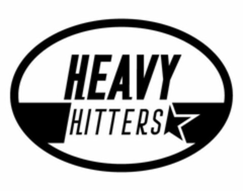 HEAVY HITTERS Logo (USPTO, 04/02/2019)