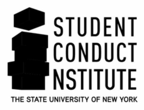 STUDENT CONDUCT INSTITUTE THE STATE UNIVERSITY OF NEW YORK Logo (USPTO, 15.04.2019)