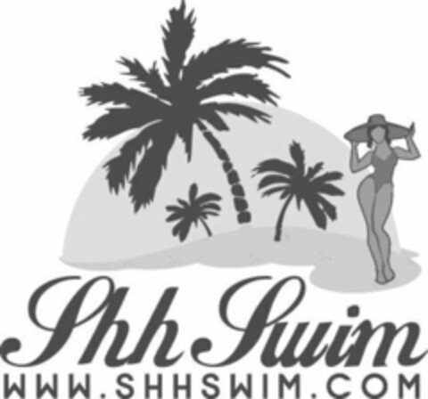 SHH SWIM WWW.SHHSWIM.COM Logo (USPTO, 10.05.2019)