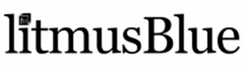 LITMUSBLUE F Logo (USPTO, 14.06.2019)
