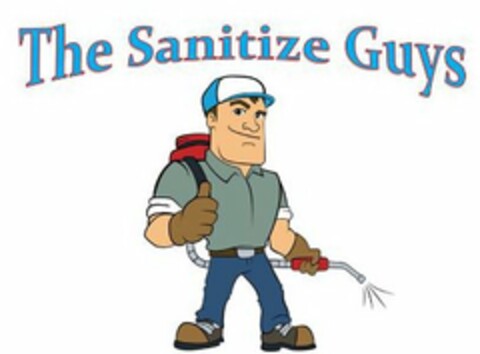 THE SANITIZE GUYS Logo (USPTO, 06.05.2020)